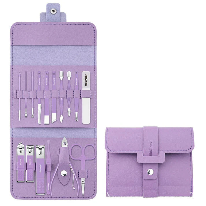Good-Looking Foldable Stainless Steel Nail Clipper Set